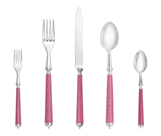 Alain Saint-Joanis Croisette Pink, silver plated