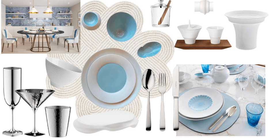 Hering Berlin Velvet and Pulse Dinnerware